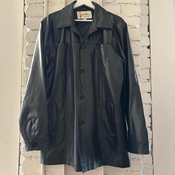 Vintage BC Ethic Outwear Black Leather Jacket - Picture 5 of 8